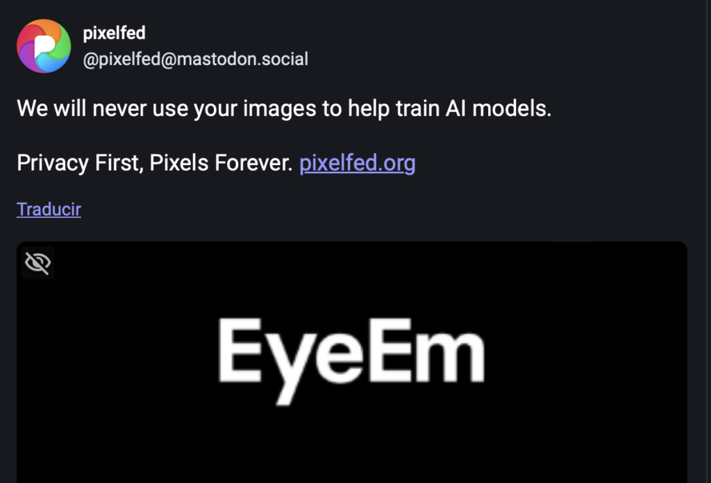 Pixelfed Eyeem