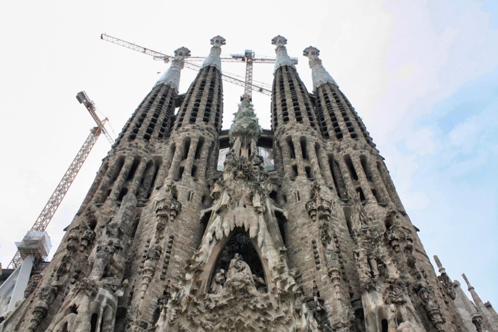 Cronicas de Barcelona 5: Sagrada Familia, recorrido y fotos