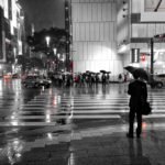 Tokio: la lluvia en Ginza