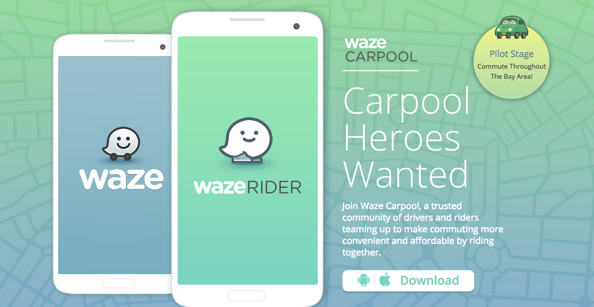 Waze, la apuesta de Google para compartir el auto