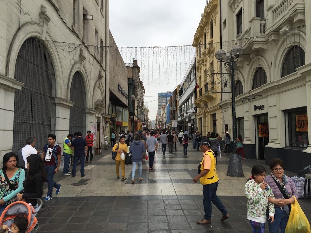 Jirón de la Unión, Lima