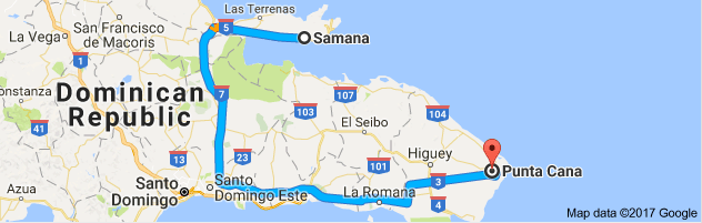 Punta Cana - Samaná