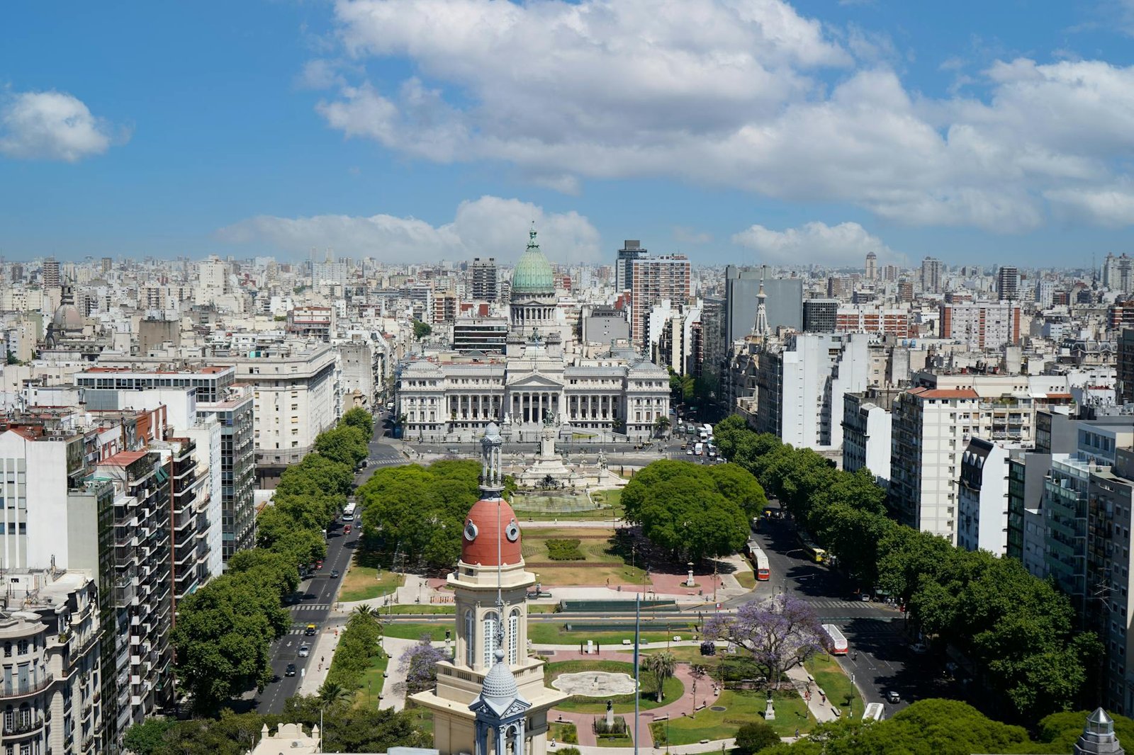 cityscape of buenos aires