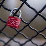 love bridge fence lock