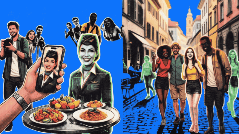 Los espectros del viaje: influenciadores y clones por IA