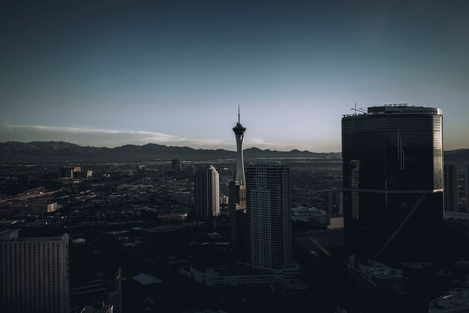 buildings and skyscrapers in city