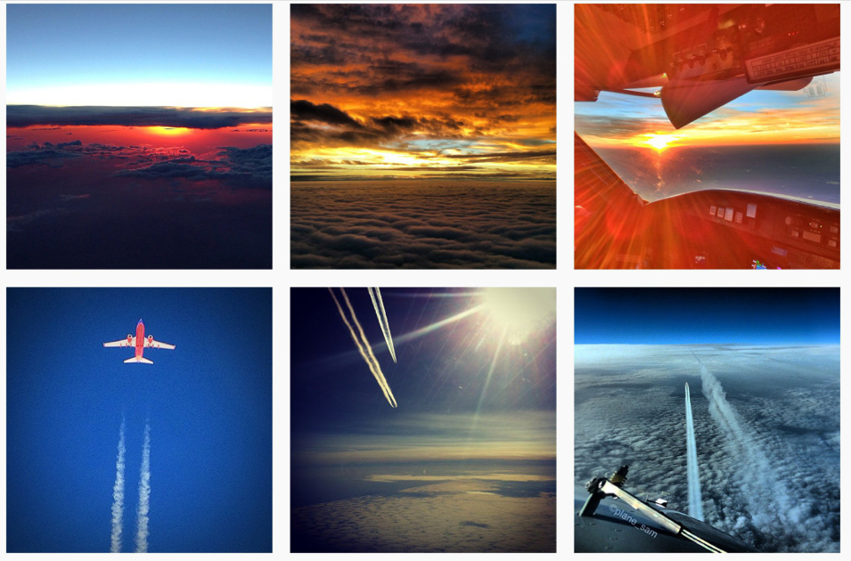 Pilotos en Instagram: sobre aviones y normas de seguridad